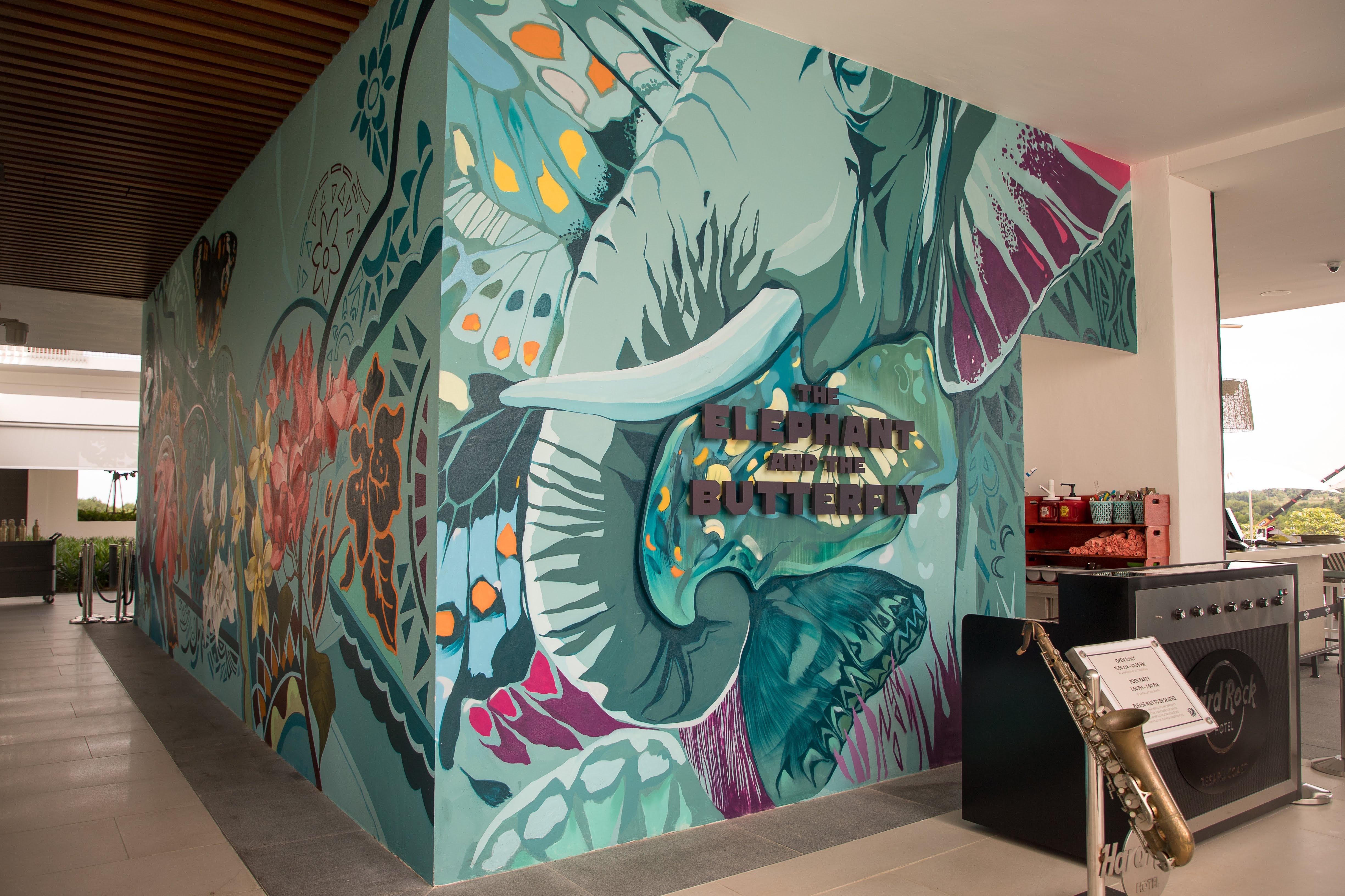 Hard Rock Hotel Desaru Coast Exterior photo Mural at the National Museum of Natural History